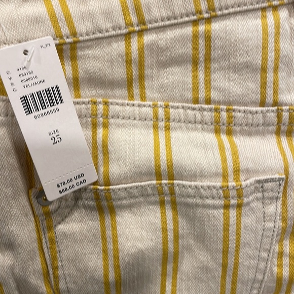 Anthropologie Pilcro Striped Denim Shorts - Picture 7 of 13